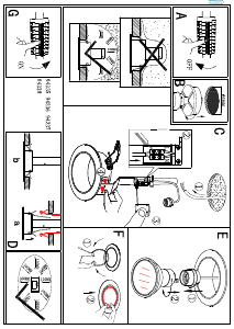 Bruksanvisning Eglo 94237 Lampa