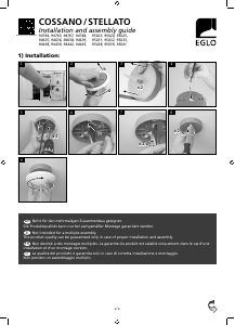 Bruksanvisning Eglo 94442 Lampa