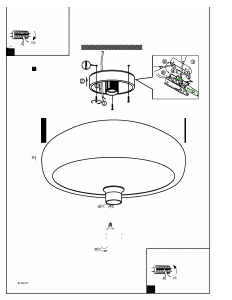 Bruksanvisning Eglo 94548 Lampa