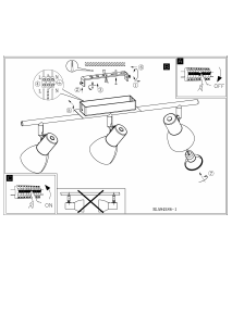 Bruksanvisning Eglo 94586 Lampa