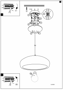 Bruksanvisning Eglo 94606 Lampa