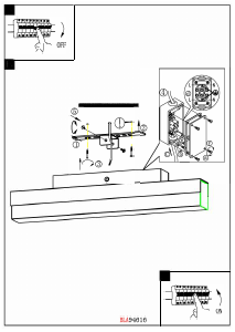 Bruksanvisning Eglo 94618 Lampa