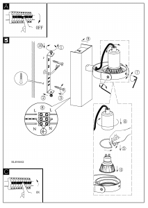 Bruksanvisning Eglo 94646 Lampa