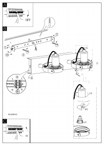 Bruksanvisning Eglo 94647 Lampa