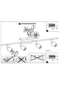 Bruksanvisning Eglo 94775 Lampa