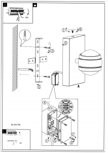 Bruksanvisning Eglo 94796 Lampa