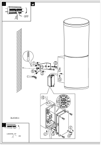 Bruksanvisning Eglo 94811 Lampa