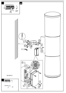 Bruksanvisning Eglo 94812 Lampa