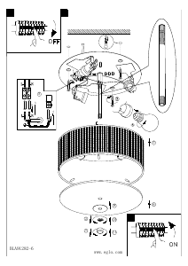 Bruksanvisning Eglo 94918 Lampa