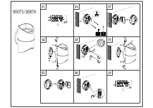 Bruksanvisning Eglo 95075 Lampa