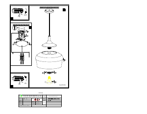 Bruksanvisning Eglo 95383 Lampa