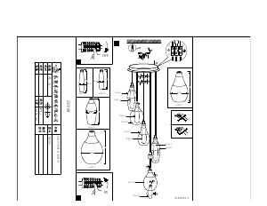 Bruksanvisning Eglo 95394 Lampa