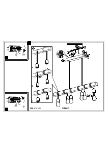 Bruksanvisning Eglo 95499 Lampa