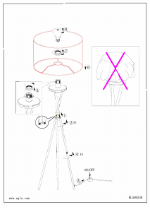 説明書 Eglo 95539 ランプ
