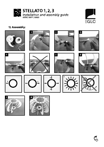 説明書 Eglo 95595 ランプ