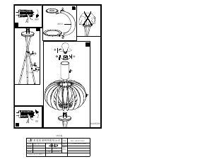 Bruksanvisning Eglo 95604 Lampa