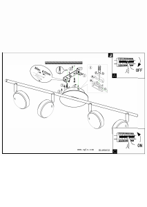 Bruksanvisning Eglo 95632 Lampa