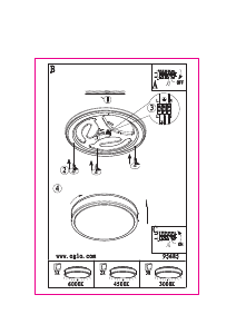 Bruksanvisning Eglo 95685 Lampa