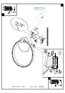 説明書 Eglo 95768 ランプ