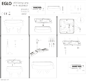 説明書 Eglo 96031 ランプ