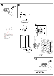 Bruksanvisning Eglo 96222 Lampa