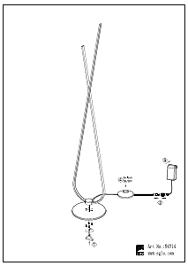 Bruksanvisning Eglo 96314 Lampa