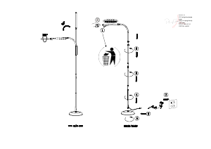 Bruksanvisning Eglo 96439 Lampa