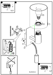 Bruksanvisning Eglo 96479 Lampa