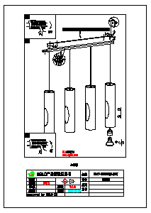 Bruksanvisning Eglo 96904 Lampa