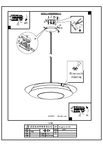 Bruksanvisning Eglo 96978 Lampa