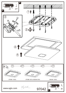 説明書 Eglo 97042 ランプ