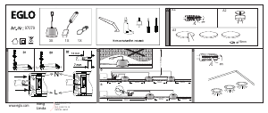 Bruksanvisning Eglo 97079 Lampa