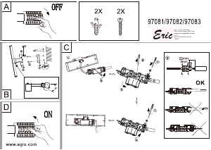 説明書 Eglo 97083 ランプ