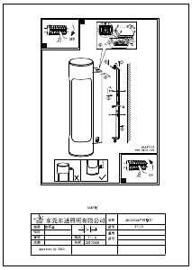 Bruksanvisning Eglo 97119 Lampa