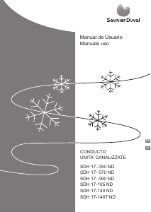 Manuale Saunier Duval SDH 17-050 ND Condizionatore d’aria