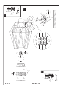 Bruksanvisning Eglo 97226 Lampa