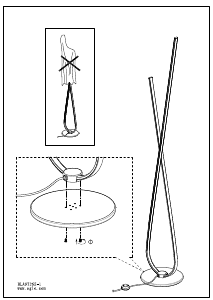 Bruksanvisning Eglo 97365 Lampa