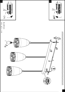 Bruksanvisning Eglo 97444 Lampa