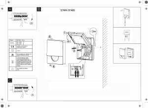 Bruksanvisning Eglo 97464 Lampa