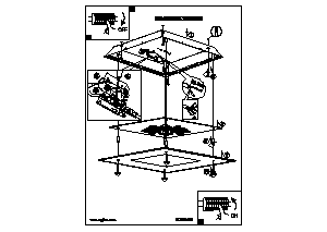 Bruksanvisning Eglo 97498 Lampa