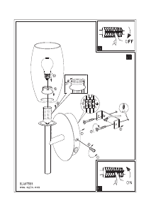 Bruksanvisning Eglo 97588 Lampa