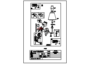 説明書 Eglo 97609 ランプ