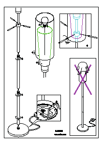 Bruksanvisning Eglo 97655 Lampa