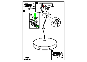 Bruksanvisning Eglo 97669 Lampa