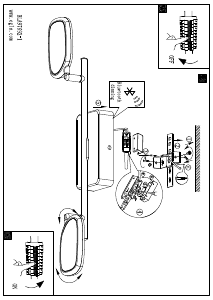 Bruksanvisning Eglo 97692 Lampa