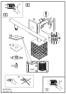 Bruksanvisning Eglo 97724 Lampa