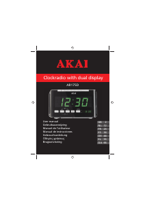Handleiding Akai AR175D Wekkerradio