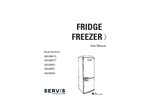 Bruksanvisning Servis C60185NFC Kyl-frys