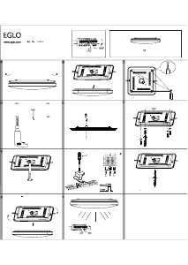 Bruksanvisning Eglo 97885 Lampa