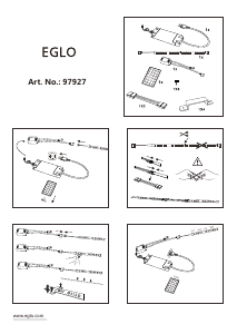 Bruksanvisning Eglo 97927 Lampa